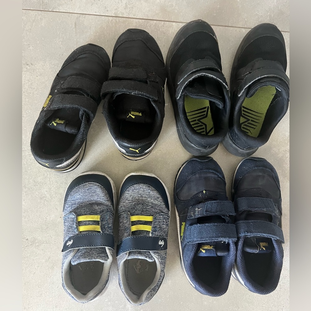 Used boy shoe bundle sz 10